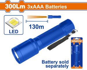 WADFOW ΦΑΚΟΣ ΧΕΙΡΟΣ 300Lm (WFL2403)