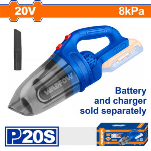 WADFOW ΣΚΟΥΠΑΚΙ ΜΠΑΤ. Li-ion 20V ΧΩΡΙΣ ΜΠΑΤΑΡΙΑ & ΦΟΡΤΙΣΤΗ (WLV2020)