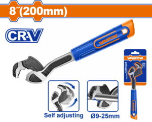 WADFOW ΑΥΤΟΡΙΘΜΙΖΟΜΕΝΟ ΚΛΕΙΔΙ ΣΩΛΗΝΩΝ ΥΔΡΑΥΛΙΚΩΝ 8" / 9-25mm (WPW0A08)