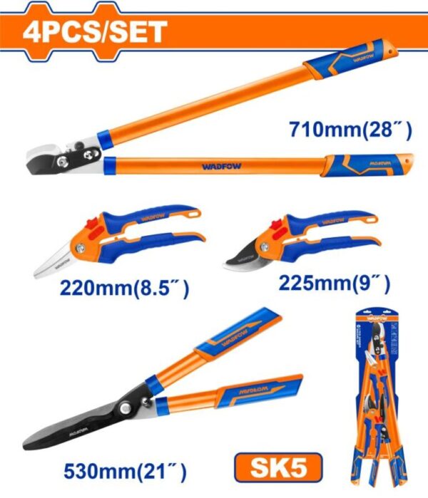 WADFOW ΣΕΤ ΨΑΛΙΔIΑ ΚΛΑΔΟΥ 4ΤΕΜ (WPR3E04)