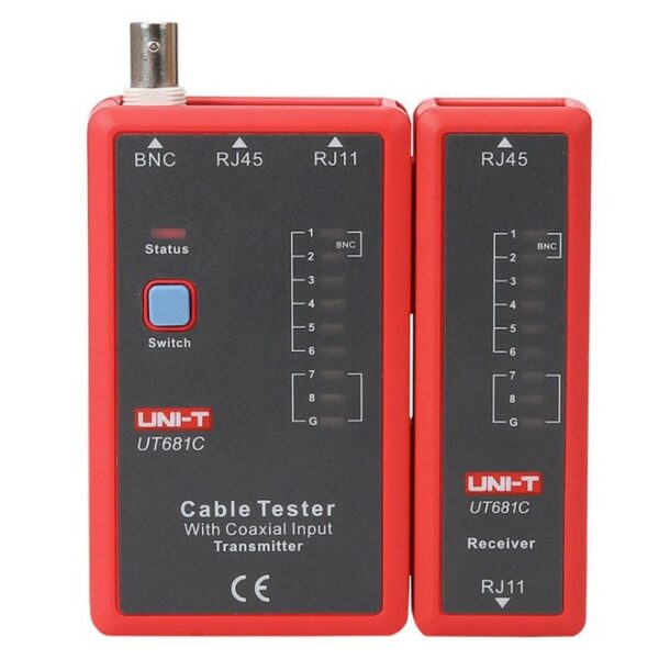 Tester καλωδίων δικτύου Uni-t ut-681c