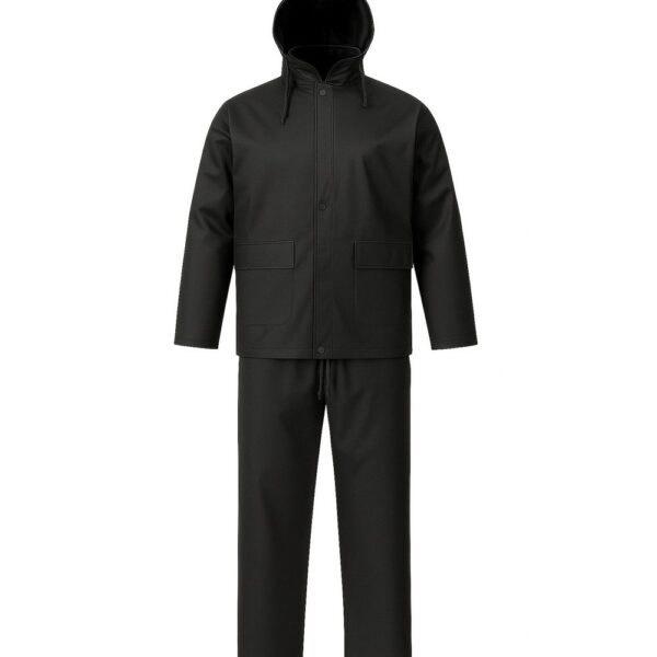 Αδιάβροχο κουστούμι μάυρο Cresman tytan M