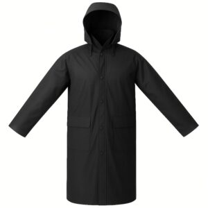 Αδιάβροχο καπαρντίνα μαύρο Cresman tytan L