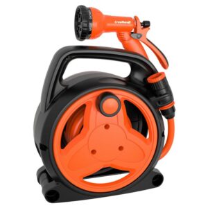 Ανέμη ποτίσματος Cresman με λάστιχο 10m εξαρτήματα AND πιστόλι