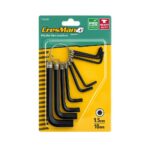 Άλλεν μπρελόκ σετ 10 τεμάχια Cresman μαύρο 1.5-10mm