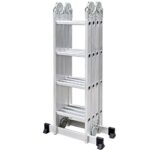 Σκάλα πολυμορφική αλουμινίου Cresman 4x4