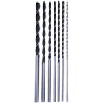 Τρυπάνια σετ 7 τεμάχια ξύλου μακριά 1 8 - 1 2 30cm