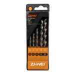 Διαμαντοτρύπανα μπετού σετ 5 τεμάχια (4-10mm) Zhwei