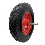 Ρόδα αφρού με άξονα (Θεσσαλία-Κρήτη-Πελοπόννησο) 365mm 400-8  1.6kg (2 τρύπες στον άξονα)