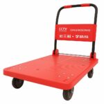 Καρότσι πλατφόρμα αναδιπλούμενο 4 ρόδες 380kg 60x90cm Chamsong (διάμετρος ρόδας 12cm)
