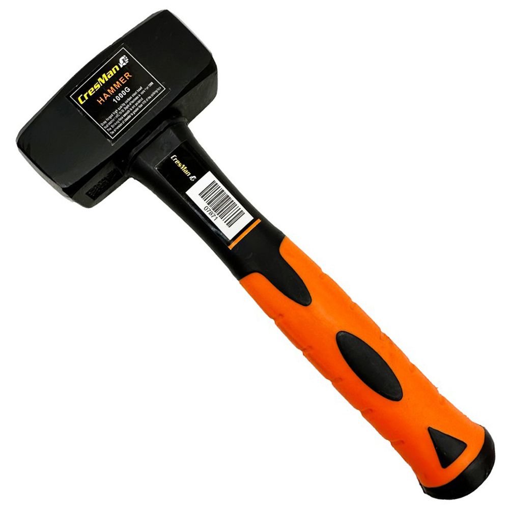 01-11-02-05-019 Βαριοπούλα fiberglass λαβή 0.80kg Cresman - Image 1