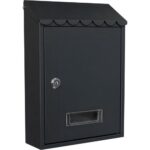Γραμματοκιβώτιο Cresman 13200X65X300mm μαύρο