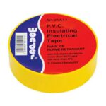 Ταινία μονωτική Wonder 0.13mmX19mmX20 κίτρινη