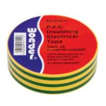 Ταινία μονωτική Wonder 0.13mmX19mmX20 κίτρινη πράσινη