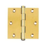 Μεντεσές χρυσός σετ 4.0x4.0 100x100x1.7mm