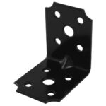 Γωνία σύνδεσμος πέργκολας  70x70x50 μαύρη