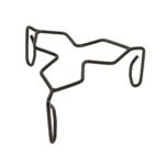 Πυροστιά τρίγωνη 30X30X13cm z1