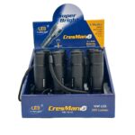 Φακός αλουμινίου Cresman ρυθμιζόμενη δέσμη q5 10W 200lm zoom