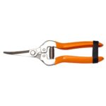 Ψαλίδι τρύγου Cresman κυρτό inox 0.112kg μήκος 18.5cm jh-803s-1