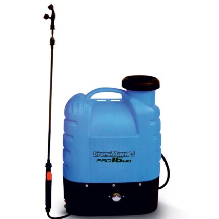 Ψεκαστήρας 16l πλάτης μπαταρίας pro16-md Cresman 5.2kg μάνικα:60-96cm