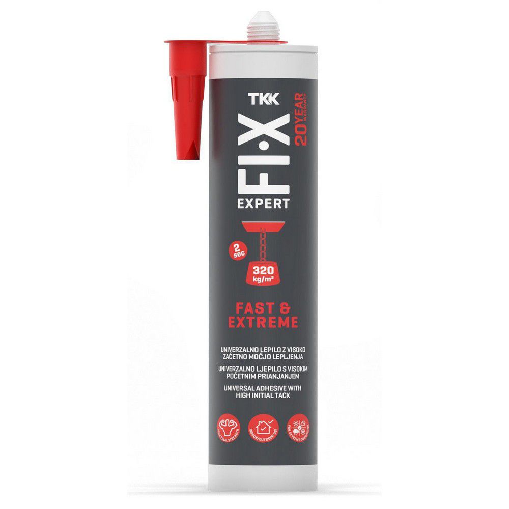 13-01-05-08-013 Κόλλα φύσιγγα Tkk fix expert fast AND extreme 290ml 163425 - Image 1