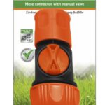 AQUABAX ΤΑΧΥΣΥΝΔΕΣΜΟΣ ΜΕ ΧΕΙΡΟΚΙΝΗΤΗ ΒΑΛΒΙΔΑ 1/2" - 5/8" - 3/4" (B-23645)