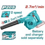 TOTAL ΦΥΣΗΤΗΡΑΣ ΜΠΑΤ. Li-ion 20V ΧΩΡΙΣ ΜΠΑΤΑΡΙΑ & ΦΟΡΤΙΣΤΗ (TABLI20018)