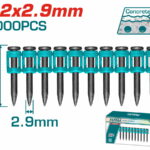 TOTAL ΚΑΡΦΙΑ ΓΙΑ ΣΚΥΡΟΔΕΜΑ 32mm / 1000 ΤΕΜ ΓΙΑ TCNLI9005 / TCNLI9008 (TAC02321)