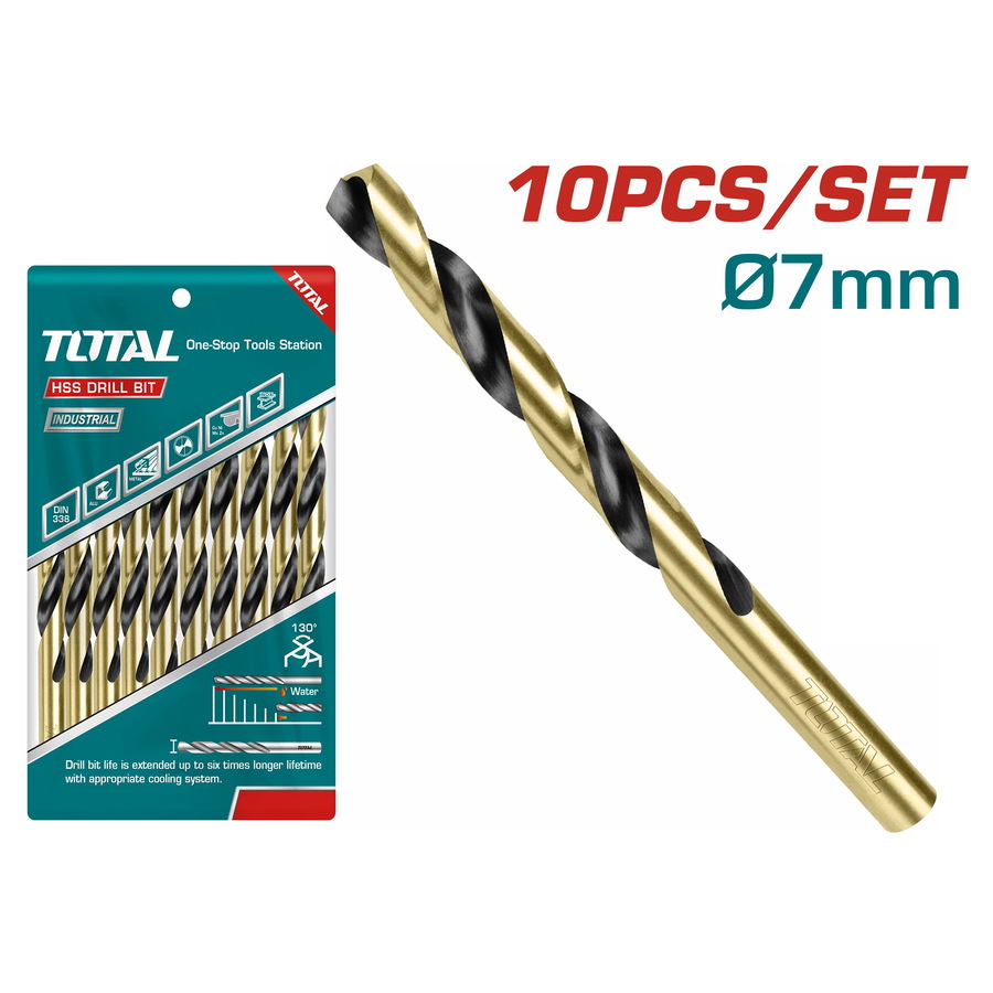 TAC100703 TOTAL ΤΡΥΠΑΝΙ HSS DIN 338 7mm (TAC100703) - Image 1