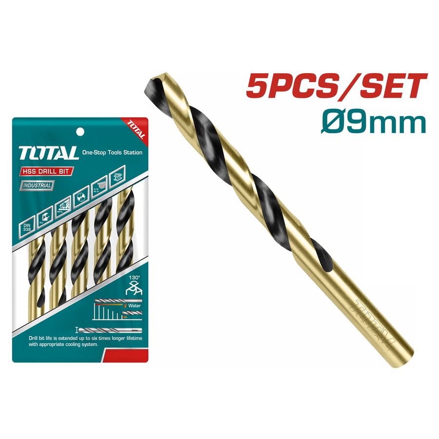 TAC100903 TOTAL ΤΡΥΠΑΝΙ HSS DIN 338 9mm (TAC100903) - Image 1