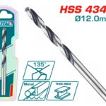 TOTAL ΕΠΑΓΓ. ΤΡΥΠΑΝΙ HSS DIN4341 12mm 1τεμ (TAC1201204)