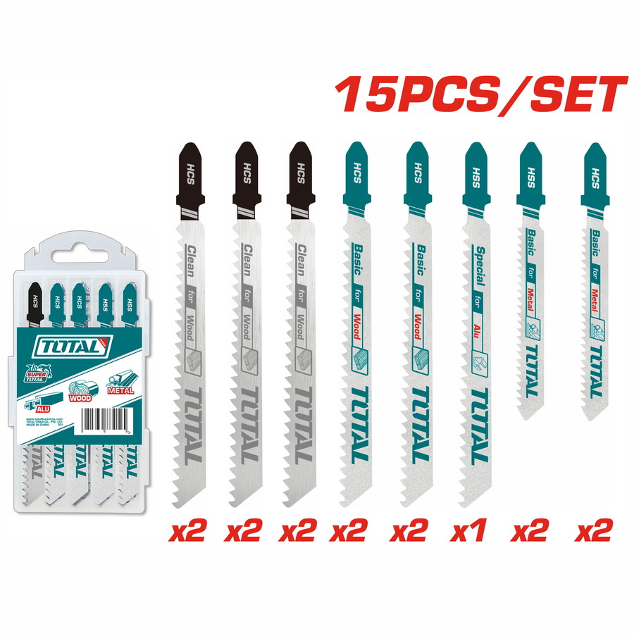 TAC1501 TOTAL ΜΑΧΑΙΡΑΚΙΑ ΣΕΓΑΣ 15ΤΕΜ (TAC1501) - Image 1