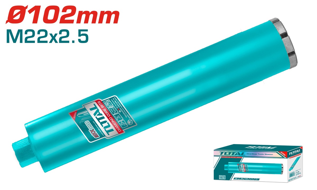 TAC2811021 TOTAL ΕΠΑΓΓ. ΔΙΑΜΑΝΤΟΚΟΡΩΝΑ ΥΓΡΑΣ ΚΟΠΗΣ 102mm / 450mm (TAC2811021) - Image 1