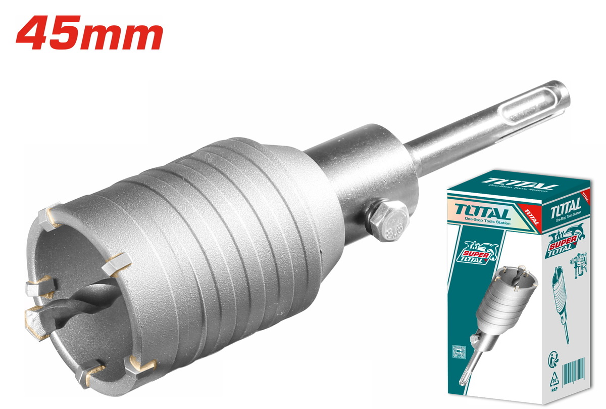 TAC430451 TOTAL ΔΙΑΜΑΝΤΟΚΟΡΩΝΑ ΜΠΕΤΟΥ SDS - PLUS 45mm (TAC430451) - Image 1