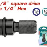 TOTAL ΑΝΤΑΠΤΟΡΑΣ ΜΕ ΥΠΟΔΟΧΗ 1/2" ΚΑΙ ΕΞΟΔΟ 1/4" (TAC60501)