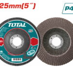 TOTAL ΠΟΛΥΠΤΕΡΟ ΓΥΑΛΙΣΜΑΤΟΣ ΜΕΤΑΛΛΟΥ / ΙΝΟΧ 125mm P40 (TAC631251)