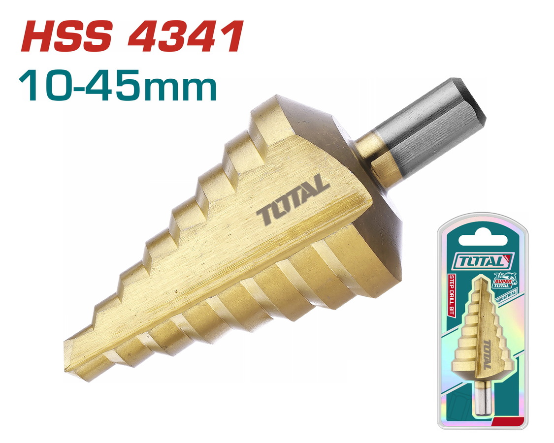 TAC75104501 TOTAL ΕΠΑΓΓ. ΤΡΥΠΑΝΙ ΚΩΝΙΚΟ 10-45mm (TAC75104501) - Image 1
