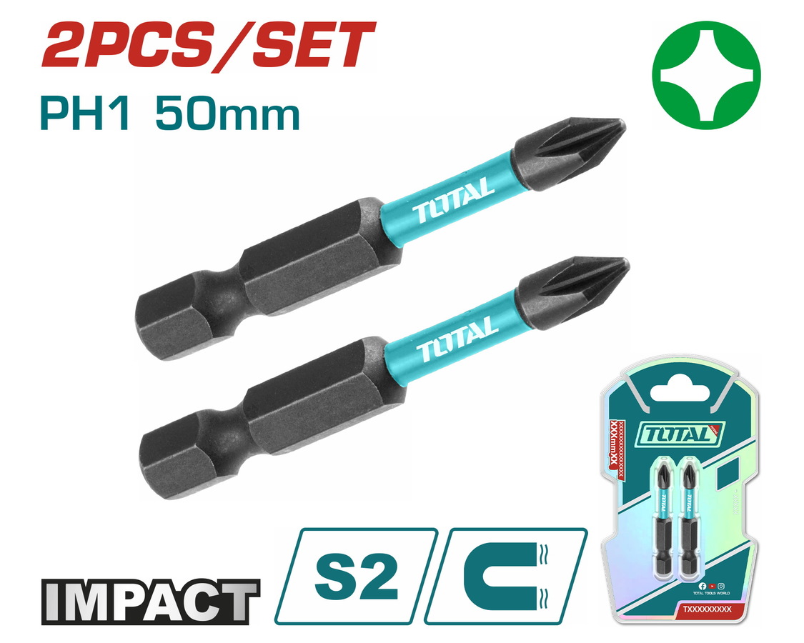 TACIM71PH150 TOTAL ΕΠΑΓΓ. ΜΥΤΕΣ ΜΑΓΝΗΤΙΚΕΣ ΜΑΥΡΕΣ ΡH1 50mm 2ΤΕΜ (TACIM71PH150) - Image 1