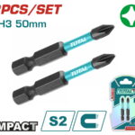 TOTAL ΕΠΑΓΓ. ΜΥΤΕΣ ΜΑΓΝΗΤΙΚΕΣ ΜΑΥΡΕΣ ΡH3 50mm 2ΤΕΜ (TACIM71PH350)