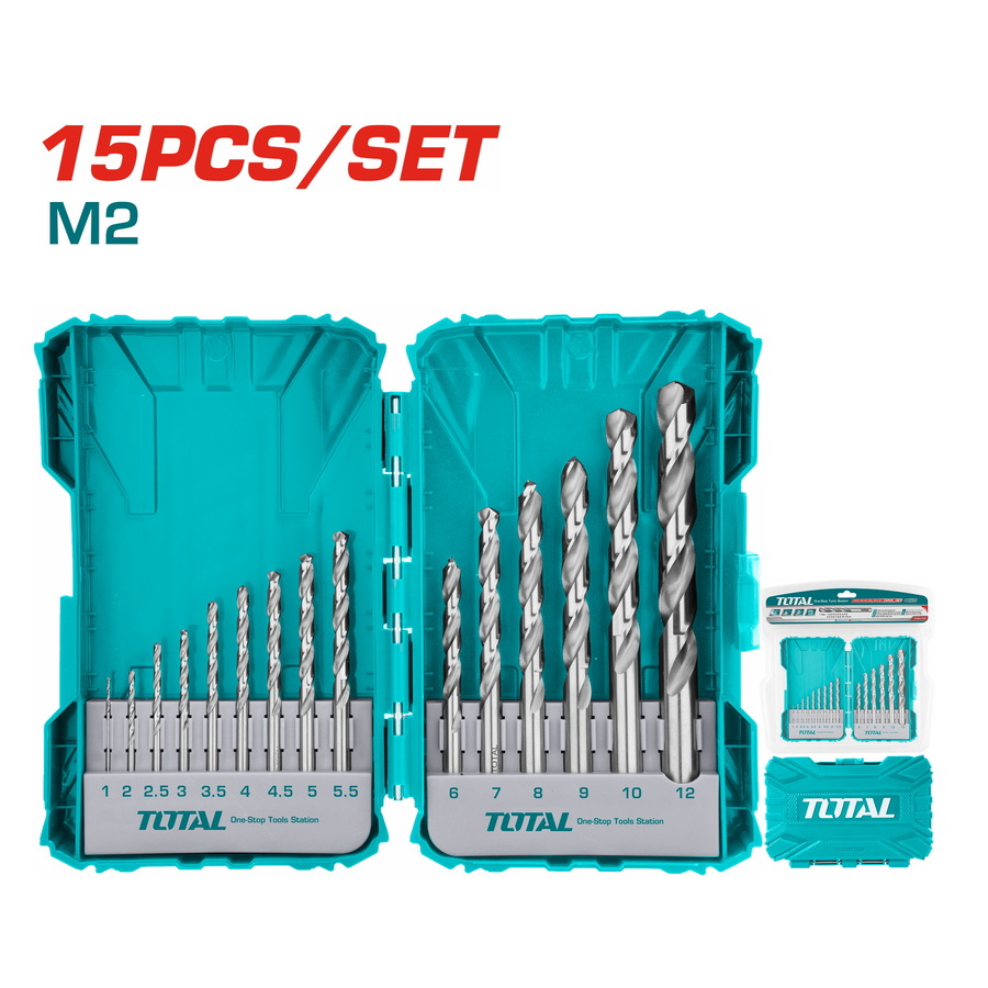 TACSDL51502 TOTAL ΣΕΤ ΤΡΥΠΑΝΙΑ HSS M2 15ΤΕΜ (TACSDL51502) - Image 1