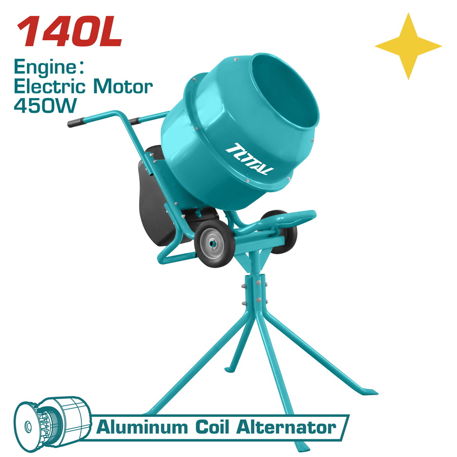 TCMF140451 TOTAL ΜΠΕΤΟΝΙΕΡΑ 140Lit / 450W / 0.6HP (TCMF140451) - Image 1