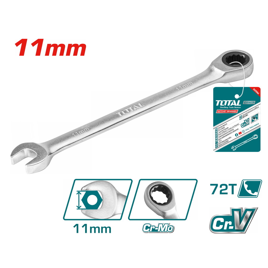 TCSPAR111 TOTAL ΕΠΑΓΓ. ΓΕΡΜΑΝΟΠΟΛΥΓΩΝΑ ΚΑΣΤΑΝΙΑΣ 11mm (TCSPAR11) - Image 1