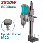 TOTAL ΕΠΑΓΓ. ΚΑΡΟΤΙΕΡΑ ΔΙΑΜΑΝΤΟΚΟΡΩΝΑΣ 3.800W / 230mm (TDDM38001)
