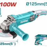 TOTAL ΕΠΑΓΓ. ΓΩΝΙΑΚΟΣ ΛΕΙΑΝΤΗΡΑΣ 1.100W - 125mm