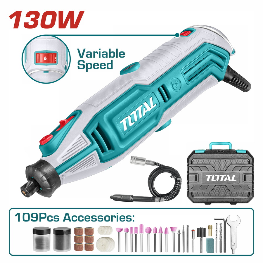TG513326E TOTAL ΠΟΛΥΕΡΓΑΛΕΙΟ ΜΟΝΤΕΛΙΣΜΟΥ 130W (TG513326E) - Image 1