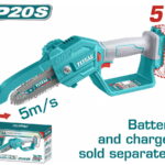 TOTAL ΑΛΥΣΟΠΡΙΟΝΟ ΚΛΑΔΕΥΤΙΚΟ ΜΠΑΤ. Li-ion 20V / 5" ΧΩΡΙΣ ΜΠΑΤΑΡΙΑ & ΦΟΡΤΙΣΤΗ (TGSLI2058)