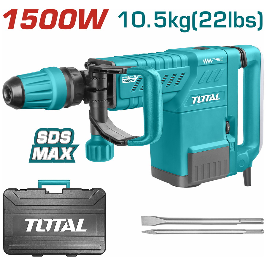 TH215002 TOTAL ΕΠΑΓΓ. ΣΚΑΠΤΙΚΟ - ΚΑΤΕΔΑΦ. SDS-ΜΑΧ 1.500W (TH215002) - Image 1