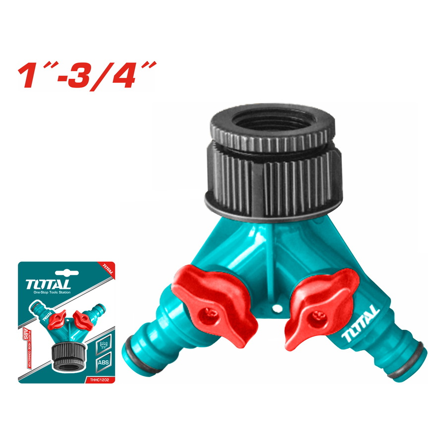 THHC1202 TOTAL ΔΙΠΛΟΣ ΣΥΝΔΕΣΜΟΣ ΜΕ ΒΑΛΒΙΔΑ (THHC1202) - Image 1