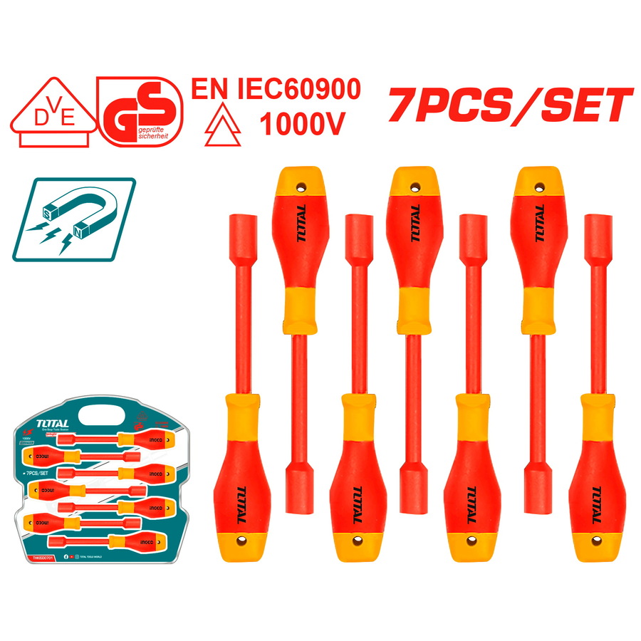 THKISD0701 TOTAL ΣΕΤ ΚΑΤΣΑΒΙΔΙΑ ΚΑΡΥΔΑΚΙΑ 1000V VDE 7ΤΕΜ (THKISD0701) - Image 1