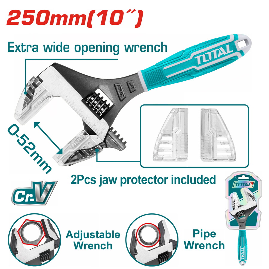 THT10210G TOTAL ΕΠΑΓΓ. ΓΑΛΛΙΚΟ ΡΥΘΜΙΖΟΜΕΝΟ 250mm 2 σε 1 (THT10210G) - Image 1